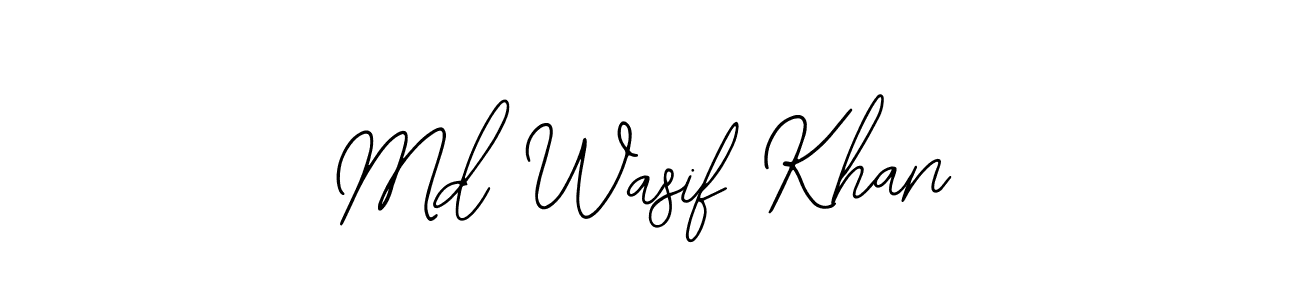 How to Draw Md Wasif Khan signature style? Bearetta-2O07w is a latest design signature styles for name Md Wasif Khan. Md Wasif Khan signature style 12 images and pictures png