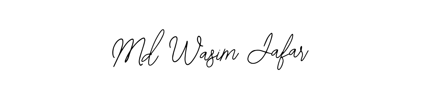 Create a beautiful signature design for name Md Wasim Jafar. With this signature (Bearetta-2O07w) fonts, you can make a handwritten signature for free. Md Wasim Jafar signature style 12 images and pictures png