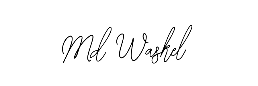 Also we have Md Waskel name is the best signature style. Create professional handwritten signature collection using Bearetta-2O07w autograph style. Md Waskel signature style 12 images and pictures png