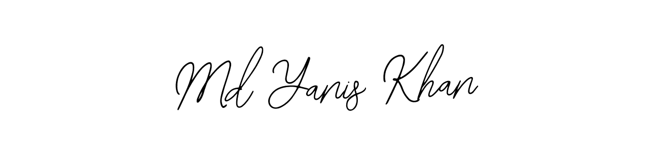 Design your own signature with our free online signature maker. With this signature software, you can create a handwritten (Bearetta-2O07w) signature for name Md Yanis Khan. Md Yanis Khan signature style 12 images and pictures png