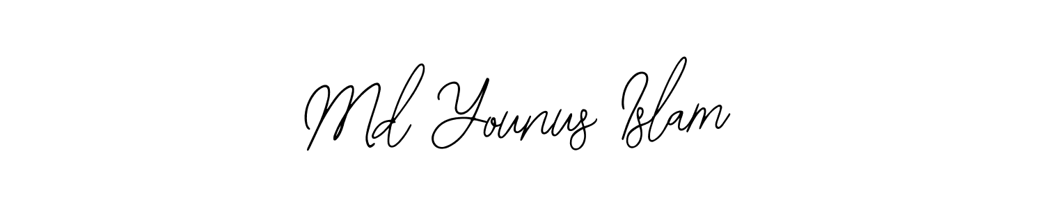 Make a short Md Younus Islam signature style. Manage your documents anywhere anytime using Bearetta-2O07w. Create and add eSignatures, submit forms, share and send files easily. Md Younus Islam signature style 12 images and pictures png