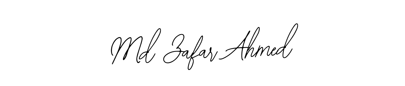 Also You can easily find your signature by using the search form. We will create Md Zafar Ahmed name handwritten signature images for you free of cost using Bearetta-2O07w sign style. Md Zafar Ahmed signature style 12 images and pictures png