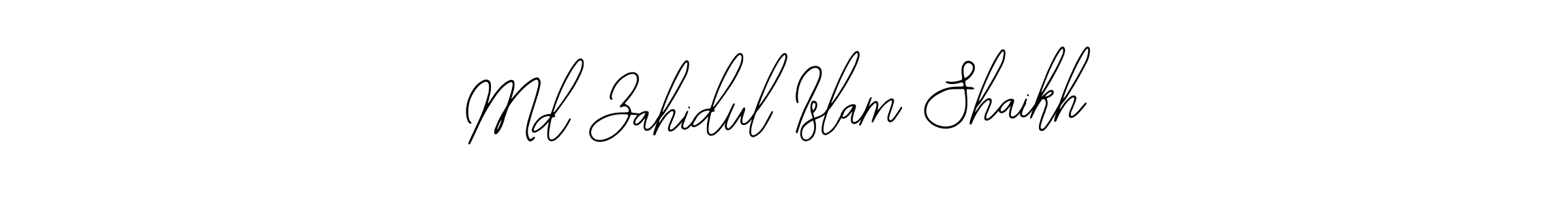 Use a signature maker to create a handwritten signature online. With this signature software, you can design (Bearetta-2O07w) your own signature for name Md Zahidul Islam Shaikh. Md Zahidul Islam Shaikh signature style 12 images and pictures png