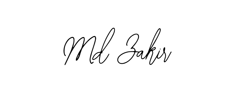 Make a beautiful signature design for name Md Zakir. Use this online signature maker to create a handwritten signature for free. Md Zakir signature style 12 images and pictures png