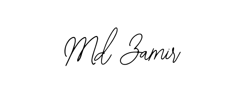 Design your own signature with our free online signature maker. With this signature software, you can create a handwritten (Bearetta-2O07w) signature for name Md Zamir. Md Zamir signature style 12 images and pictures png