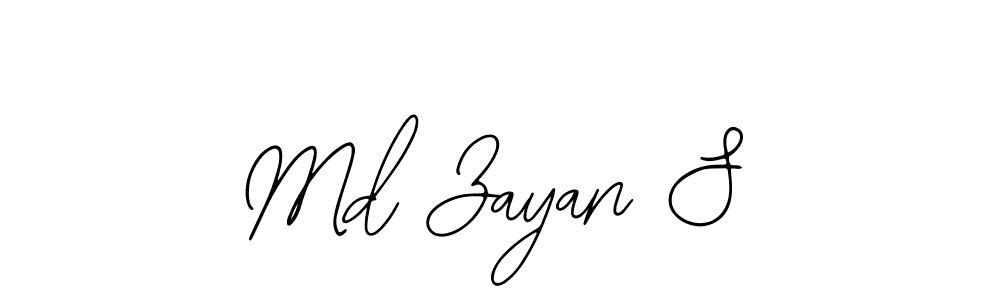 Also You can easily find your signature by using the search form. We will create Md Zayan S name handwritten signature images for you free of cost using Bearetta-2O07w sign style. Md Zayan S signature style 12 images and pictures png