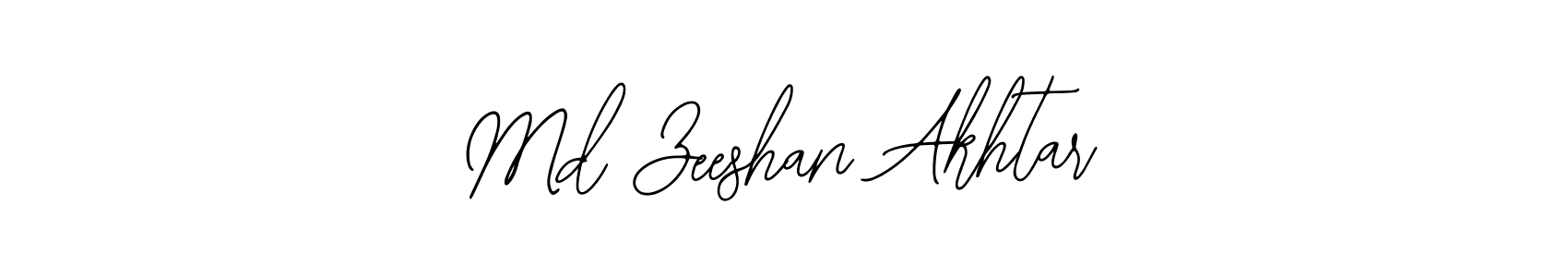 How to make Md Zeeshan Akhtar signature? Bearetta-2O07w is a professional autograph style. Create handwritten signature for Md Zeeshan Akhtar name. Md Zeeshan Akhtar signature style 12 images and pictures png