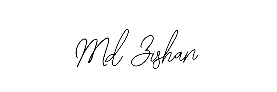 Use a signature maker to create a handwritten signature online. With this signature software, you can design (Bearetta-2O07w) your own signature for name Md Zishan. Md Zishan signature style 12 images and pictures png