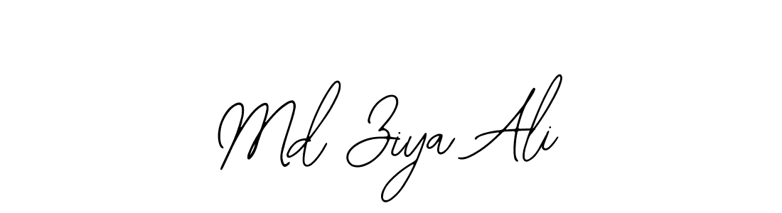 How to Draw Md Ziya Ali signature style? Bearetta-2O07w is a latest design signature styles for name Md Ziya Ali. Md Ziya Ali signature style 12 images and pictures png