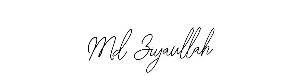 Make a beautiful signature design for name Md Ziyaullah. Use this online signature maker to create a handwritten signature for free. Md Ziyaullah signature style 12 images and pictures png