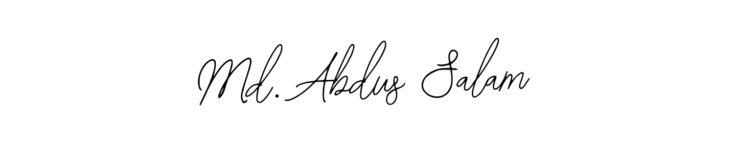 Make a beautiful signature design for name Md. Abdus Salam. Use this online signature maker to create a handwritten signature for free. Md. Abdus Salam signature style 12 images and pictures png