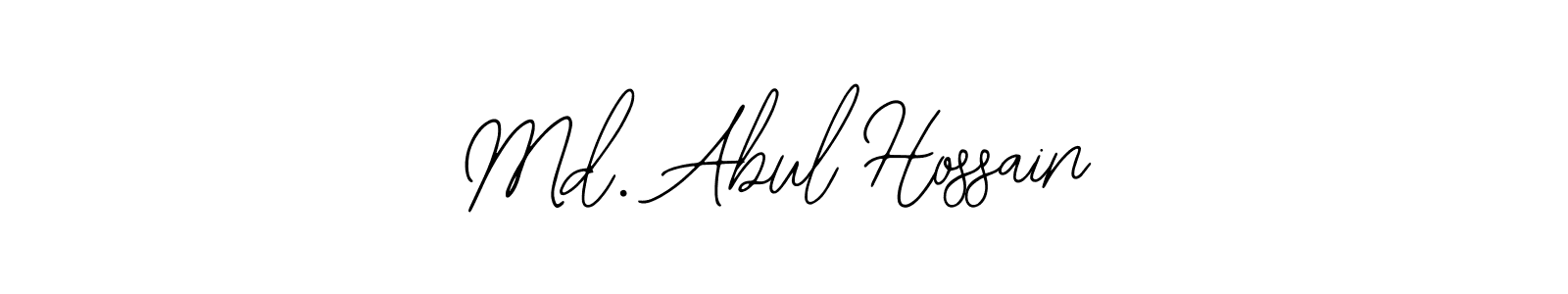 You should practise on your own different ways (Bearetta-2O07w) to write your name (Md. Abul Hossain) in signature. don't let someone else do it for you. Md. Abul Hossain signature style 12 images and pictures png