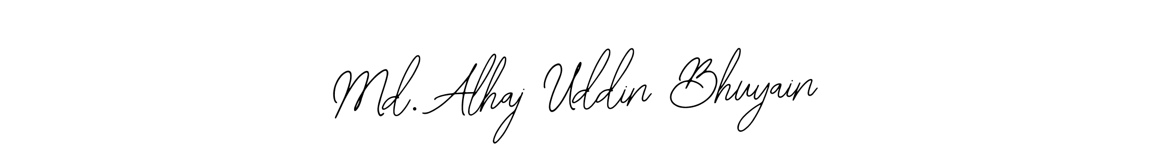 if you are searching for the best signature style for your name Md. Alhaj Uddin Bhuyain. so please give up your signature search. here we have designed multiple signature styles  using Bearetta-2O07w. Md. Alhaj Uddin Bhuyain signature style 12 images and pictures png