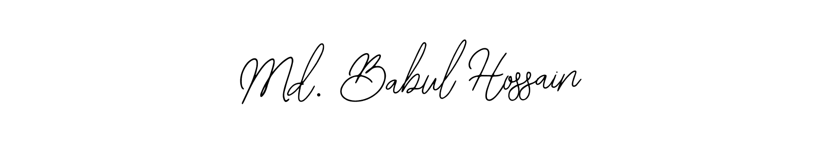 How to make Md. Babul Hossain name signature. Use Bearetta-2O07w style for creating short signs online. This is the latest handwritten sign. Md. Babul Hossain signature style 12 images and pictures png