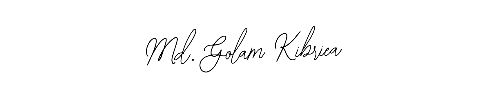 How to make Md. Golam Kibriea name signature. Use Bearetta-2O07w style for creating short signs online. This is the latest handwritten sign. Md. Golam Kibriea signature style 12 images and pictures png