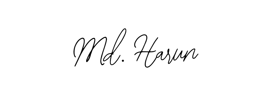 How to Draw Md. Harun signature style? Bearetta-2O07w is a latest design signature styles for name Md. Harun. Md. Harun signature style 12 images and pictures png