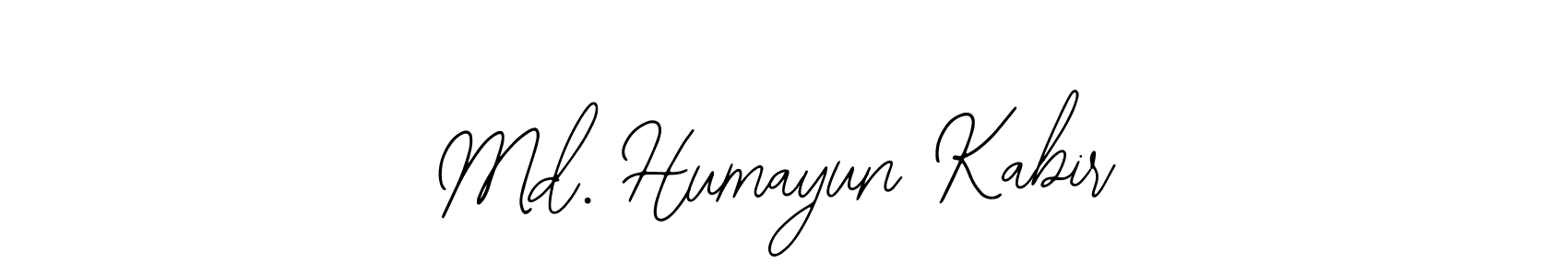 You should practise on your own different ways (Bearetta-2O07w) to write your name (Md. Humayun Kabir) in signature. don't let someone else do it for you. Md. Humayun Kabir signature style 12 images and pictures png