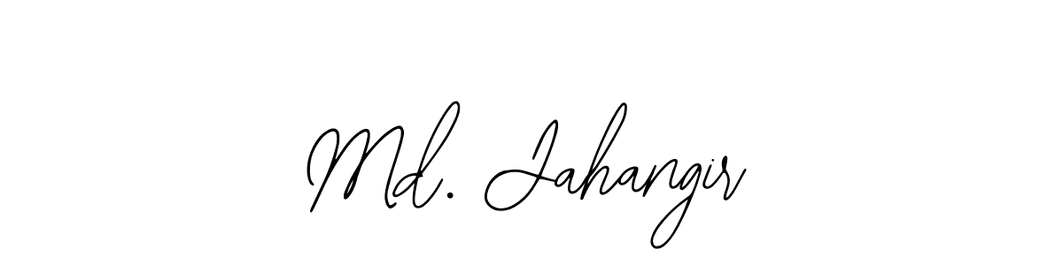 You should practise on your own different ways (Bearetta-2O07w) to write your name (Md. Jahangir) in signature. don't let someone else do it for you. Md. Jahangir signature style 12 images and pictures png