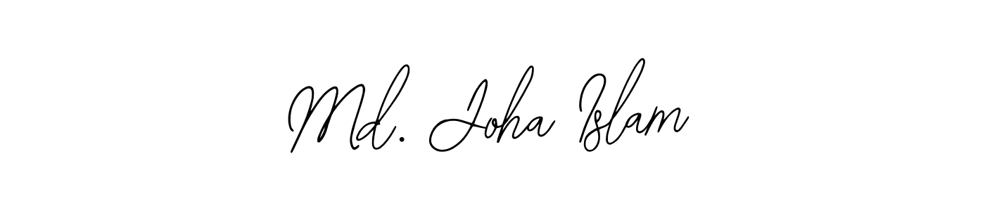 You can use this online signature creator to create a handwritten signature for the name Md. Joha Islam. This is the best online autograph maker. Md. Joha Islam signature style 12 images and pictures png