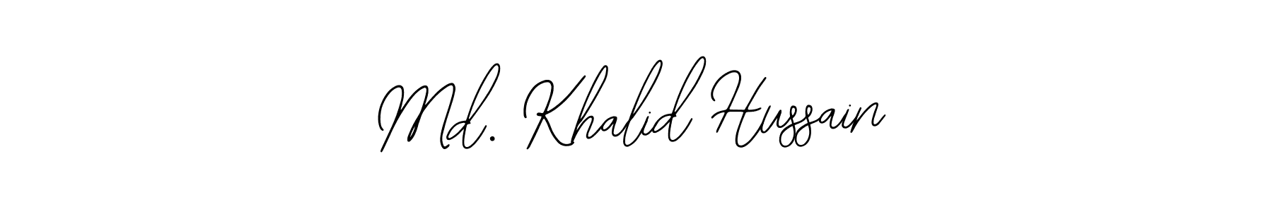 Make a short Md. Khalid Hussain signature style. Manage your documents anywhere anytime using Bearetta-2O07w. Create and add eSignatures, submit forms, share and send files easily. Md. Khalid Hussain signature style 12 images and pictures png