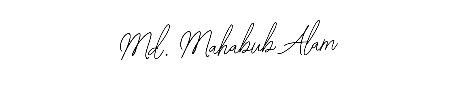 How to Draw Md. Mahabub Alam signature style? Bearetta-2O07w is a latest design signature styles for name Md. Mahabub Alam. Md. Mahabub Alam signature style 12 images and pictures png