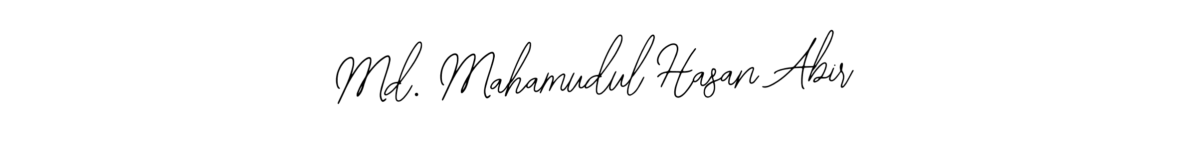 It looks lik you need a new signature style for name Md. Mahamudul Hasan Abir. Design unique handwritten (Bearetta-2O07w) signature with our free signature maker in just a few clicks. Md. Mahamudul Hasan Abir signature style 12 images and pictures png