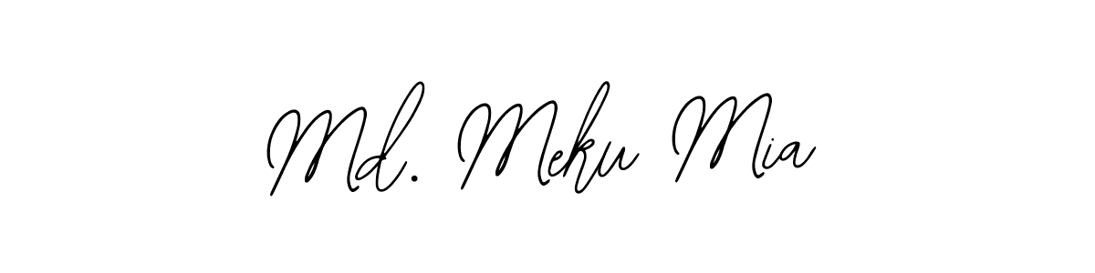 Md. Meku Mia stylish signature style. Best Handwritten Sign (Bearetta-2O07w) for my name. Handwritten Signature Collection Ideas for my name Md. Meku Mia. Md. Meku Mia signature style 12 images and pictures png