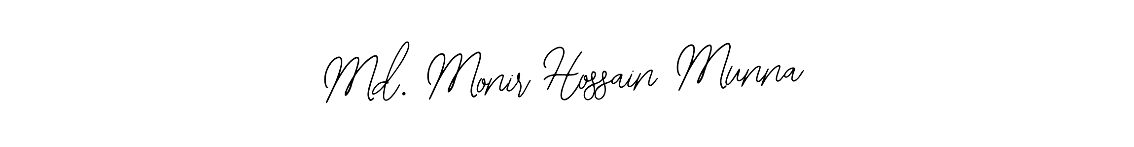 It looks lik you need a new signature style for name Md. Monir Hossain Munna. Design unique handwritten (Bearetta-2O07w) signature with our free signature maker in just a few clicks. Md. Monir Hossain Munna signature style 12 images and pictures png