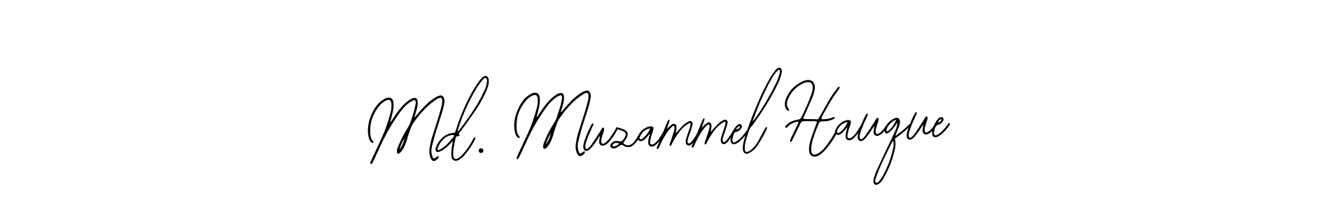 How to make Md. Muzammel Hauque signature? Bearetta-2O07w is a professional autograph style. Create handwritten signature for Md. Muzammel Hauque name. Md. Muzammel Hauque signature style 12 images and pictures png