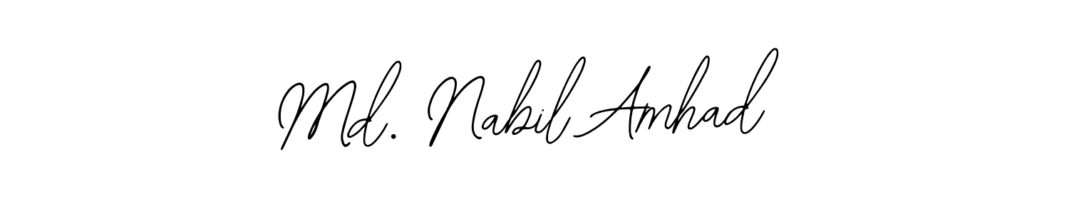 Create a beautiful signature design for name Md. Nabil Amhad. With this signature (Bearetta-2O07w) fonts, you can make a handwritten signature for free. Md. Nabil Amhad signature style 12 images and pictures png