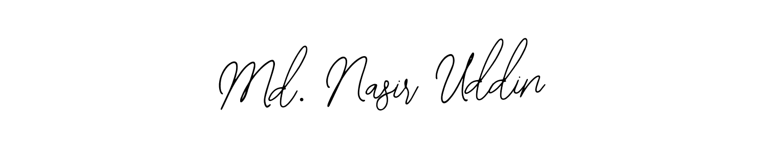 Make a beautiful signature design for name Md. Nasir Uddin. With this signature (Bearetta-2O07w) style, you can create a handwritten signature for free. Md. Nasir Uddin signature style 12 images and pictures png