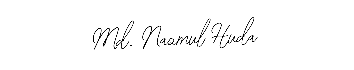 Design your own signature with our free online signature maker. With this signature software, you can create a handwritten (Bearetta-2O07w) signature for name Md. Nazmul Huda. Md. Nazmul Huda signature style 12 images and pictures png