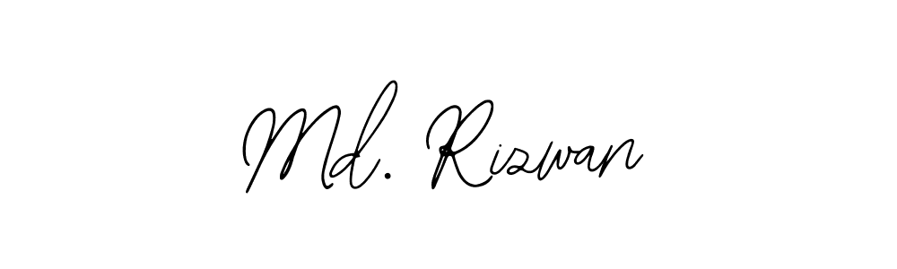 How to make Md. Rizwan name signature. Use Bearetta-2O07w style for creating short signs online. This is the latest handwritten sign. Md. Rizwan signature style 12 images and pictures png