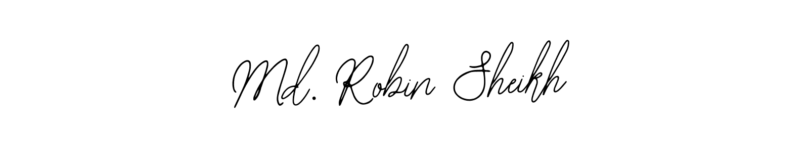 Similarly Bearetta-2O07w is the best handwritten signature design. Signature creator online .You can use it as an online autograph creator for name Md. Robin Sheikh. Md. Robin Sheikh signature style 12 images and pictures png