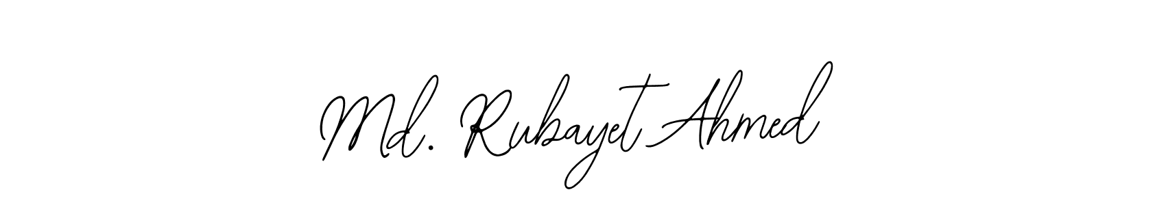 This is the best signature style for the Md. Rubayet Ahmed name. Also you like these signature font (Bearetta-2O07w). Mix name signature. Md. Rubayet Ahmed signature style 12 images and pictures png