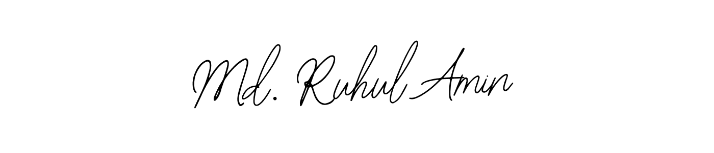 Design your own signature with our free online signature maker. With this signature software, you can create a handwritten (Bearetta-2O07w) signature for name Md. Ruhul Amin. Md. Ruhul Amin signature style 12 images and pictures png