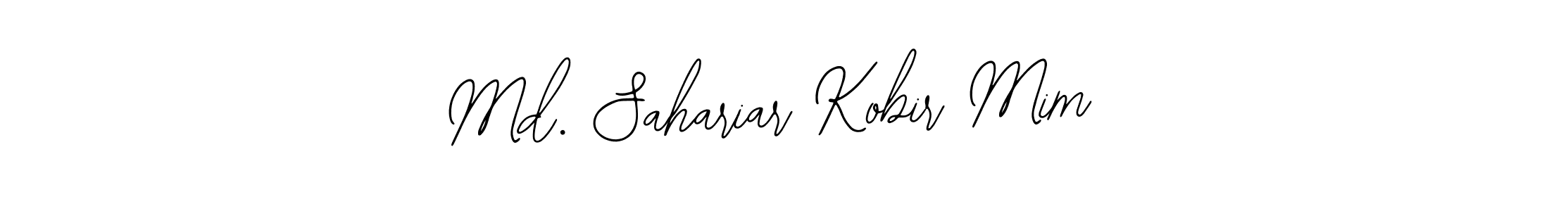 It looks lik you need a new signature style for name Md. Sahariar Kobir Mim. Design unique handwritten (Bearetta-2O07w) signature with our free signature maker in just a few clicks. Md. Sahariar Kobir Mim signature style 12 images and pictures png