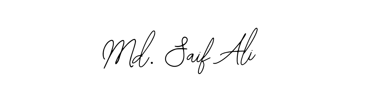 How to make Md. Saif Ali signature? Bearetta-2O07w is a professional autograph style. Create handwritten signature for Md. Saif Ali name. Md. Saif Ali signature style 12 images and pictures png
