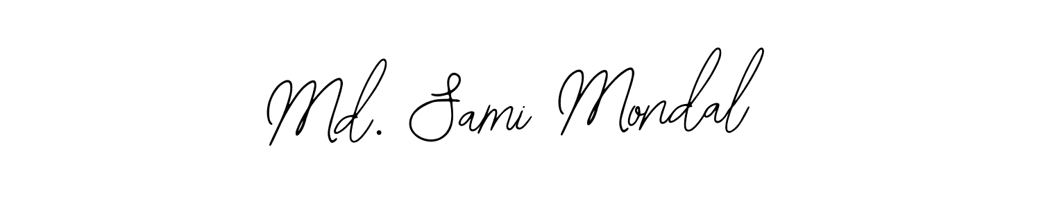 How to make Md. Sami Mondal name signature. Use Bearetta-2O07w style for creating short signs online. This is the latest handwritten sign. Md. Sami Mondal signature style 12 images and pictures png