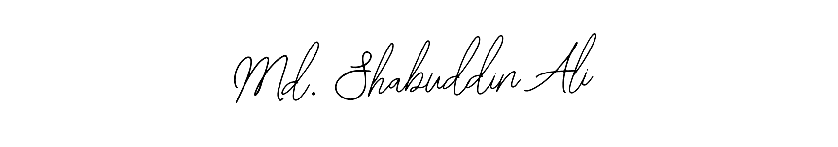 Make a short Md. Shabuddin Ali signature style. Manage your documents anywhere anytime using Bearetta-2O07w. Create and add eSignatures, submit forms, share and send files easily. Md. Shabuddin Ali signature style 12 images and pictures png