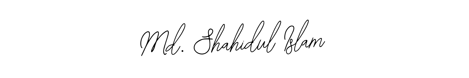 How to Draw Md. Shahidul Islam signature style? Bearetta-2O07w is a latest design signature styles for name Md. Shahidul Islam. Md. Shahidul Islam signature style 12 images and pictures png