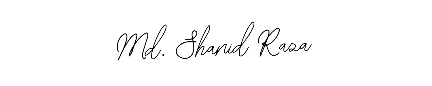 It looks lik you need a new signature style for name Md. Shanid Raza. Design unique handwritten (Bearetta-2O07w) signature with our free signature maker in just a few clicks. Md. Shanid Raza signature style 12 images and pictures png