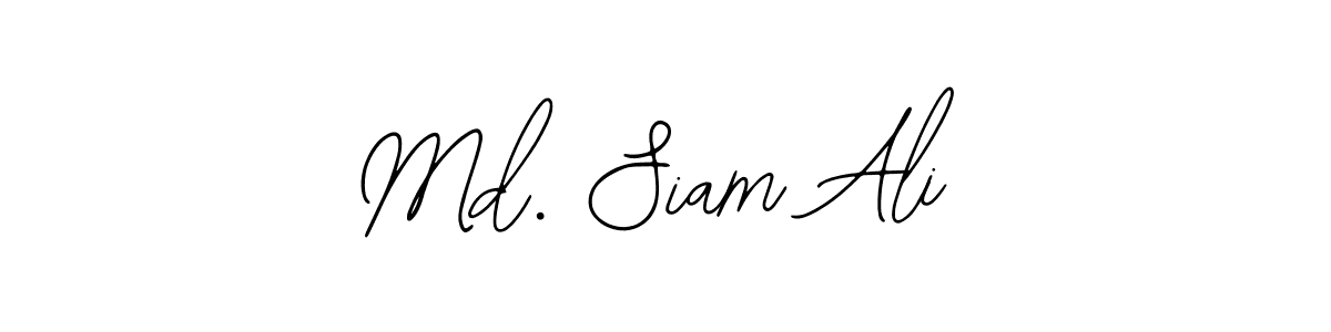 How to Draw Md. Siam Ali signature style? Bearetta-2O07w is a latest design signature styles for name Md. Siam Ali. Md. Siam Ali signature style 12 images and pictures png