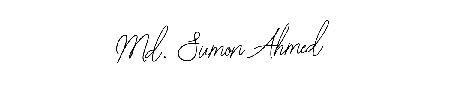 How to Draw Md. Sumon Ahmed signature style? Bearetta-2O07w is a latest design signature styles for name Md. Sumon Ahmed. Md. Sumon Ahmed signature style 12 images and pictures png