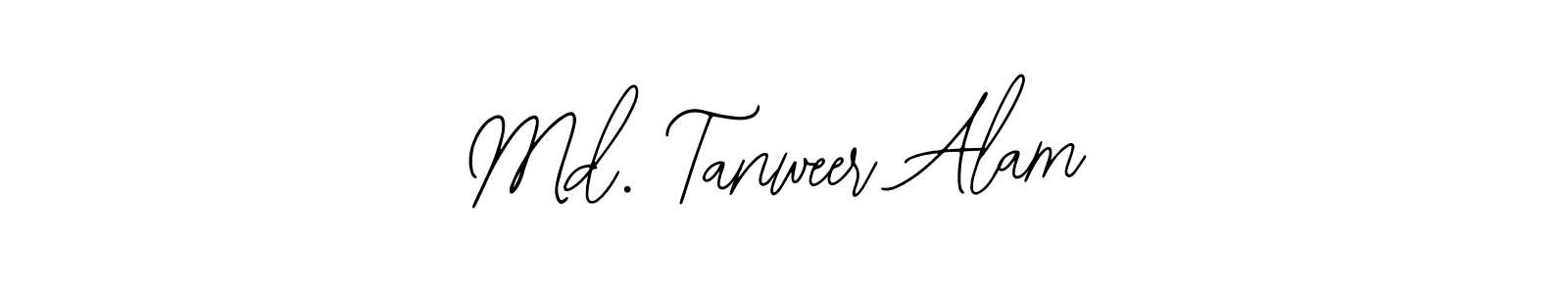 How to make Md. Tanweer Alam signature? Bearetta-2O07w is a professional autograph style. Create handwritten signature for Md. Tanweer Alam name. Md. Tanweer Alam signature style 12 images and pictures png