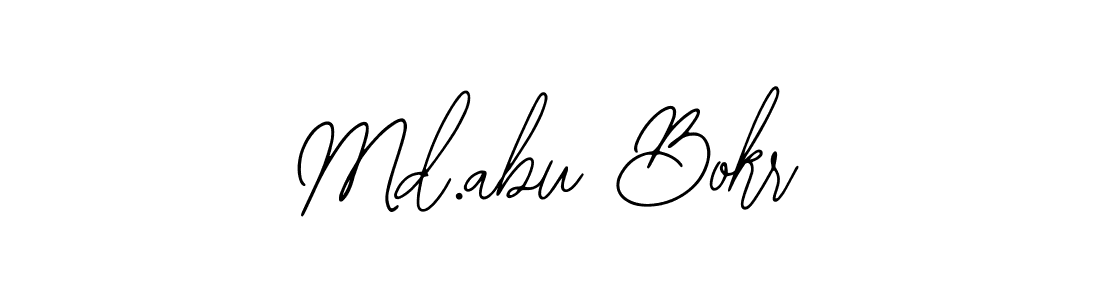 Make a beautiful signature design for name Md.abu Bokr. With this signature (Bearetta-2O07w) style, you can create a handwritten signature for free. Md.abu Bokr signature style 12 images and pictures png