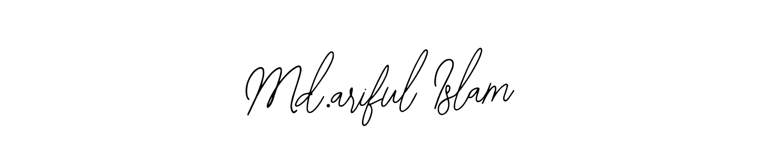 This is the best signature style for the Md.ariful Islam name. Also you like these signature font (Bearetta-2O07w). Mix name signature. Md.ariful Islam signature style 12 images and pictures png