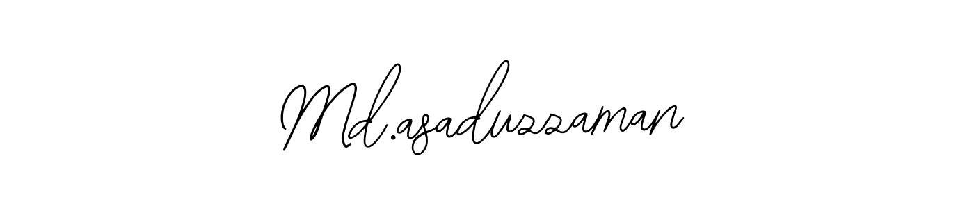 if you are searching for the best signature style for your name Md.asaduzzaman. so please give up your signature search. here we have designed multiple signature styles  using Bearetta-2O07w. Md.asaduzzaman signature style 12 images and pictures png