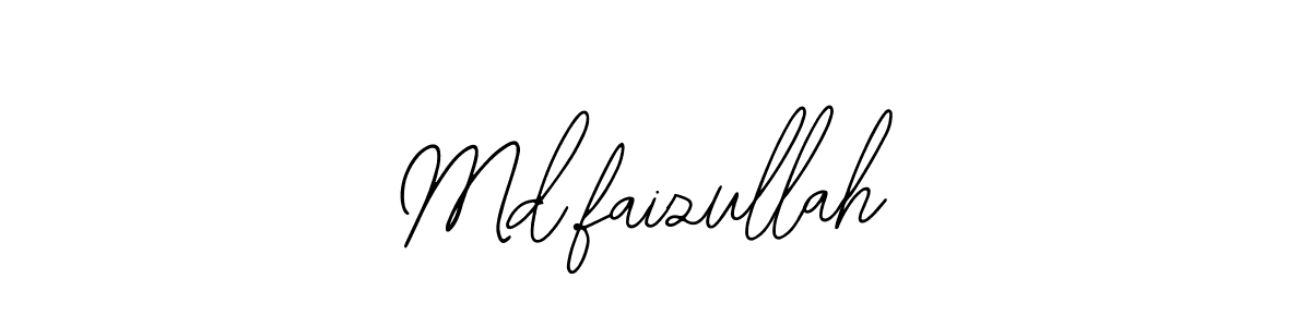 Create a beautiful signature design for name Md.faizullah. With this signature (Bearetta-2O07w) fonts, you can make a handwritten signature for free. Md.faizullah signature style 12 images and pictures png