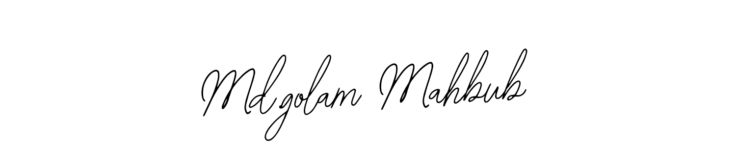 Md.golam Mahbub stylish signature style. Best Handwritten Sign (Bearetta-2O07w) for my name. Handwritten Signature Collection Ideas for my name Md.golam Mahbub. Md.golam Mahbub signature style 12 images and pictures png
